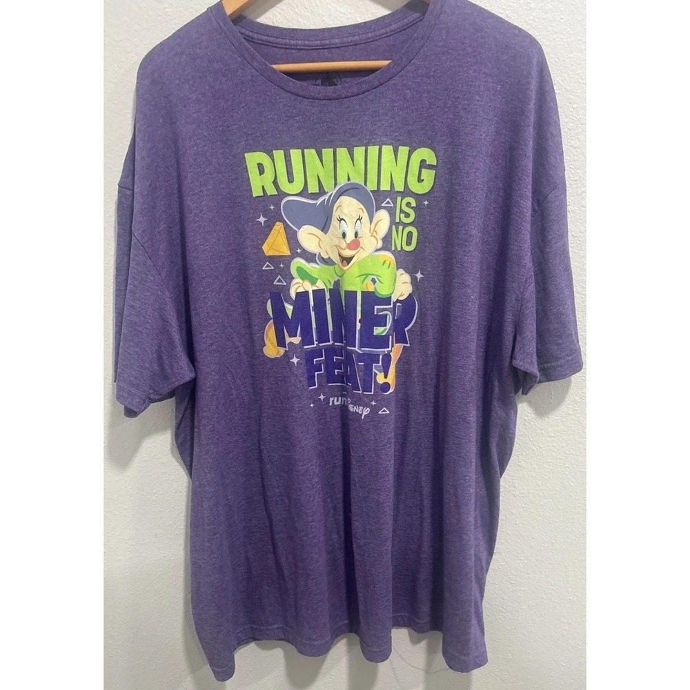 RunDisney Dopey Challenge Running Is No Minor  Feat T-shirt Adult Unisex 3XL‎